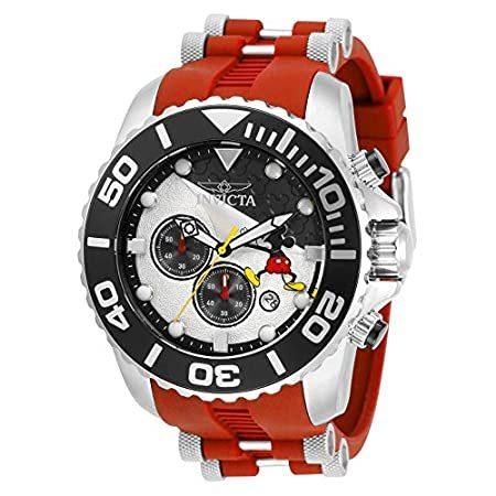 偉大な Invicta メンズ ディズニー 限定版 クォーツ腕時計 シリコン付き ステンレススチールストラップ レッド シルバー 26 モデル B0h3tt3m Usマート 通販 Yahoo ショッピング 代引不可 Www Maxipiso Com Ar