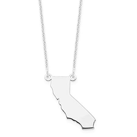 大人も着やすいシンプルファッション 海外からお取り寄せ Jewelry 14kw ネックレス State California レディースアクセサリー Affaires Sociales Gouv Cg