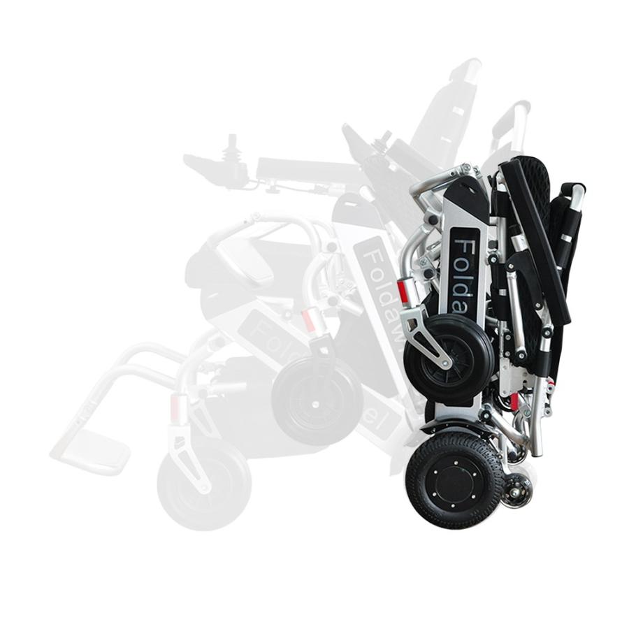 世界で最も軽い折り畳み電動車椅子、1秒折り畳み、Foldawheelシリーズ 