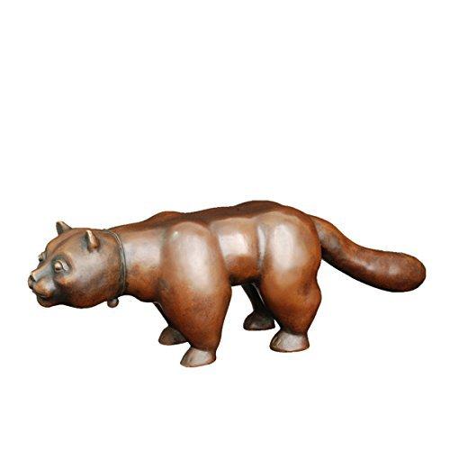 高価値 ノートパソコンバッグ ケース 送料無料 Toperkin Tpal 387 青銅の彫像動物の彫刻ラクーンの置物ホームデコレーション金属彫像 見事な創造力 Applefaces Co