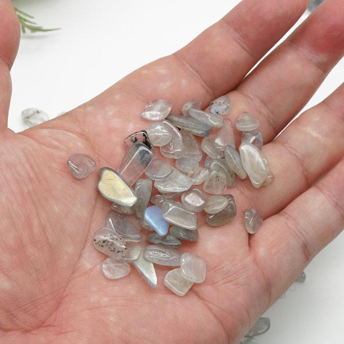 7.ラブラドライトで作った魚 天然石 処分 7.ラブラドライトで作った魚