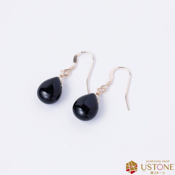 チベット　ラサ産　モリオンたんのピアス チベット ラサ産 モリオンたんのピアス Morion single pierce