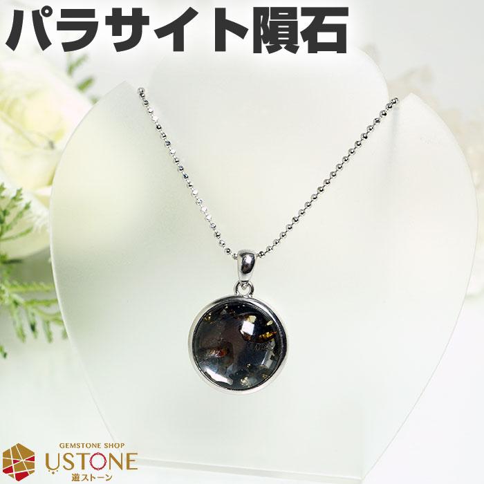 パラサイト 隕石 ペンダントトップ ケニア産 16mm 天然石
