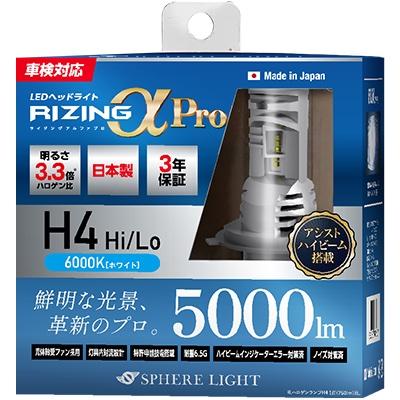 SPHERE LIGHT スフィアライト LEDヘッドライト RIZINGα Pro