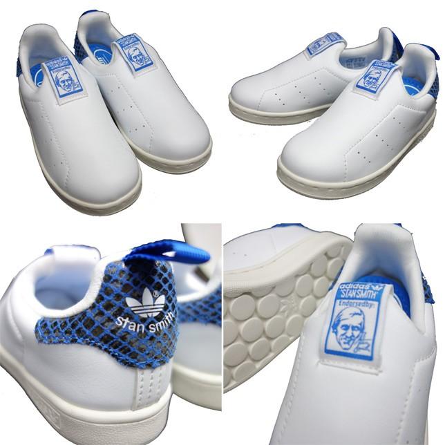 adidas アディダス オリジナルス スタンスミス スリッポン キッズ ベビー  スネーク S32128 STAN SMITH 360 I｜usual｜02