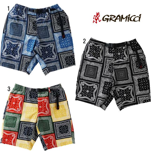グラミチ ウェザーNNショーツ バンダナ柄 ショート パンツ ストレッチ ハーフ パンツ GRAMICCI WEATHER NN SHORTS  GMP-21S019 :gramicci135:USUAL GARMENTS - 通販 - Yahoo!ショッピング