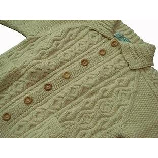 INVERALLAN インバーアラン 3A LUMBER CARDIGAN アランニットカーデ NAT｜usual｜03