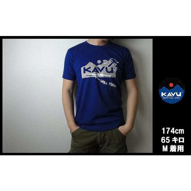 KAVU カブー WAS HERE  メンズ レディース Tシャツ｜usual｜02