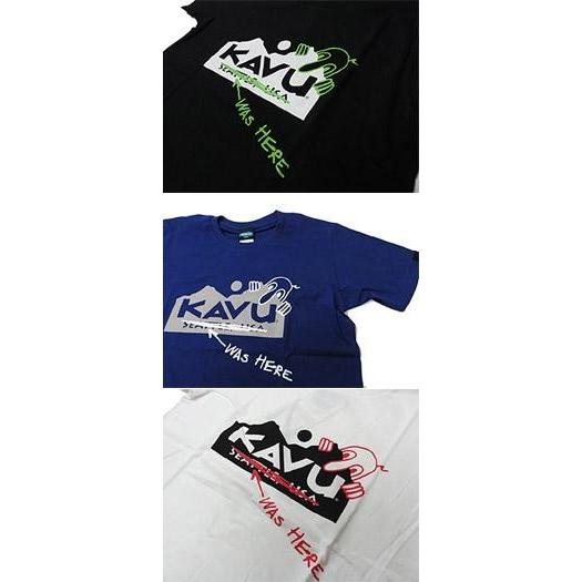 KAVU カブー WAS HERE  メンズ レディース Tシャツ｜usual｜04