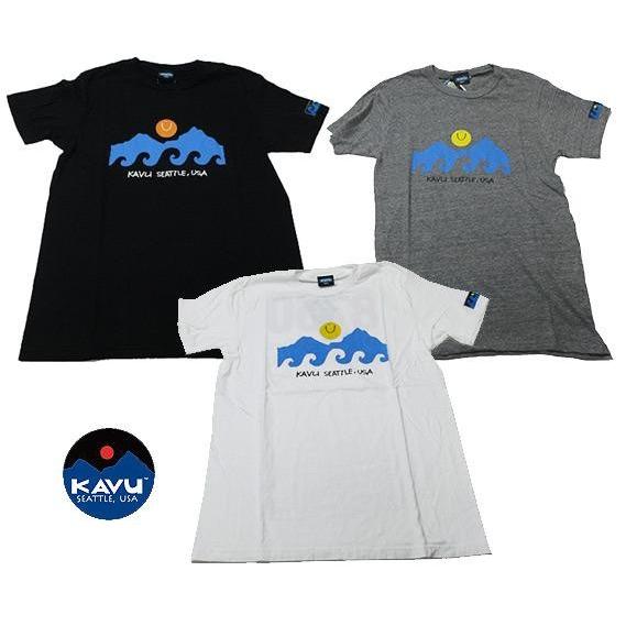 KAVU カブー スマイル 8760 メンズ レディース Tシャツ｜usual