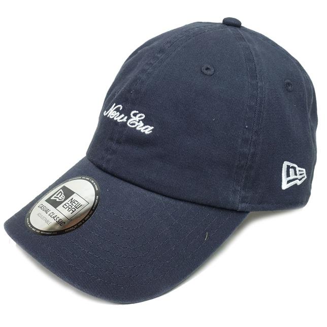 ニューエラ カジュアルクラシック ミニ スクリプト Casual Classic NEW ERA CAP キャップ メンズ レディース イージースナップ 筆記ロゴ newera0104