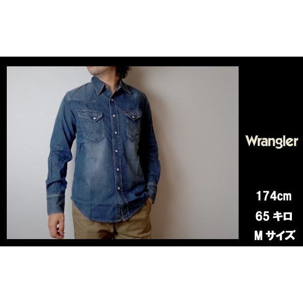 Wrangler ラングラー デニム シャツ BLUE BELL ウエスタンシャツ 4カラー｜usual｜02