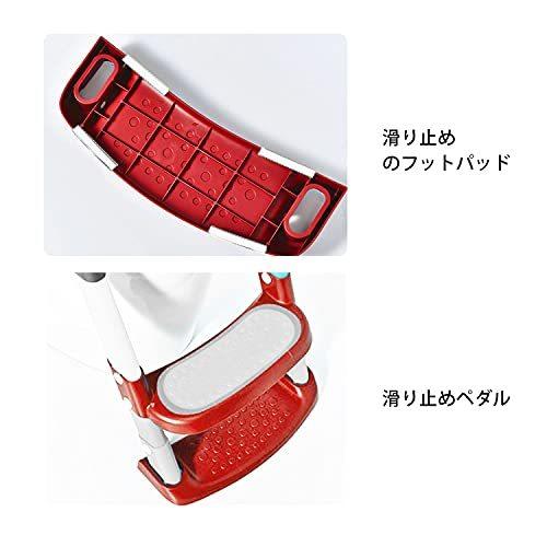若者の大愛商品 Ddluck 補助便座 ステップ 踏み台 子供 トイレ おまる トレーニング 子供用 折りたたみ レッド Shipsctc Org
