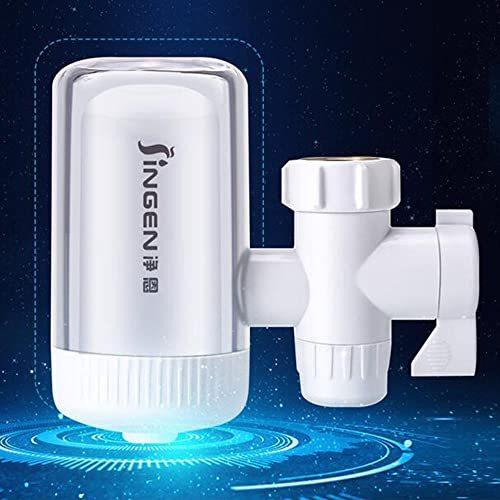 水道水フィルター スプラッシュヘッド付き蛇口水ろ過システム キッチン 蛇口設置フィルター 蛇口浄化器は バクテリア 塩素 砂 重金属などの汚染物質を減 返品交換不可