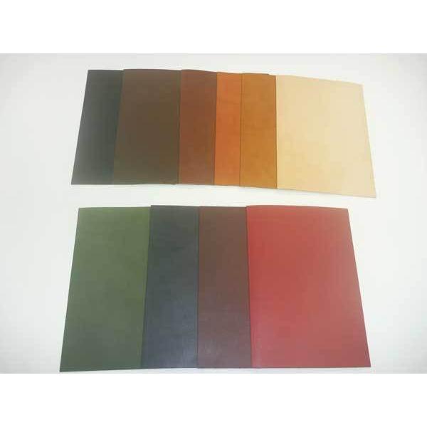 カット革　レザークラフト　材料　はぎれ　トスカーノリーショ Ｂ5サイズ 　ショルダー　イタリア　タンニン　革 |  | 02