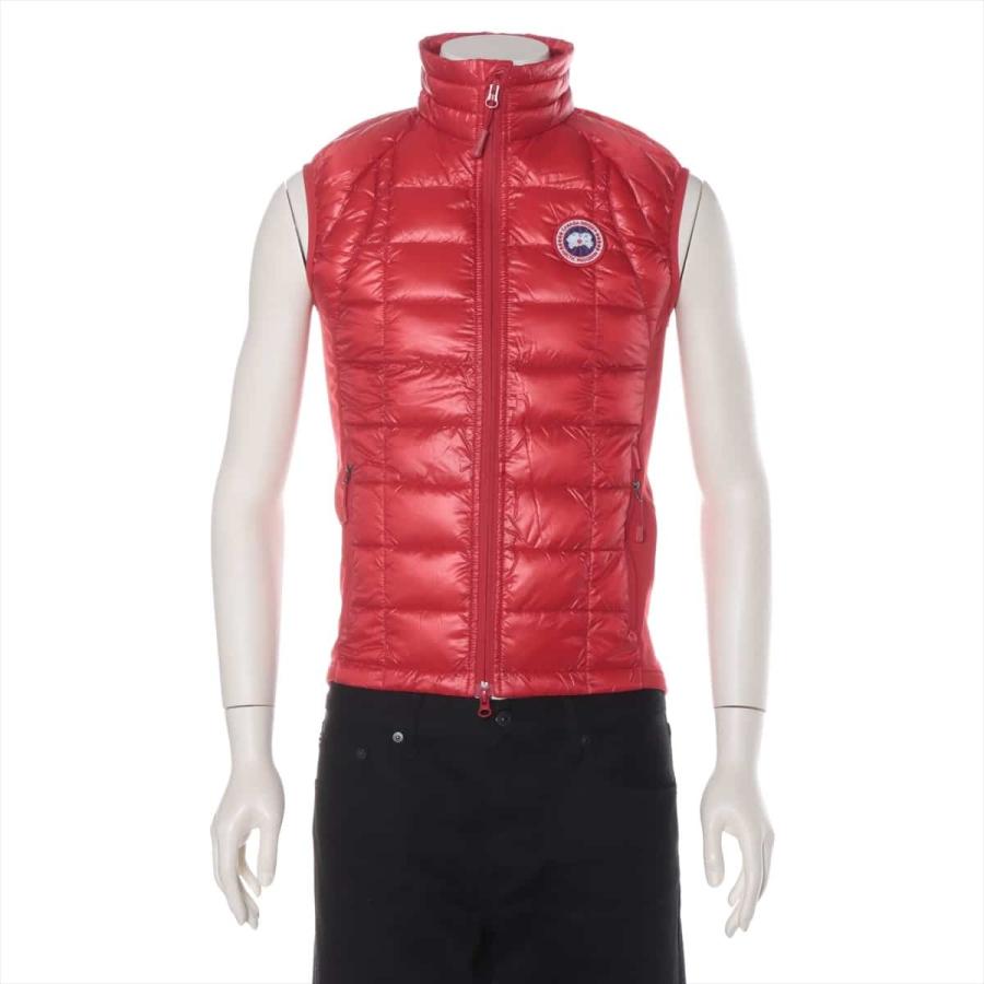 カナダグース Hybridge Lite Vest ファッション ナイロン 2702m ダウンベスト Xs A メンズ Xs レッド サザビー