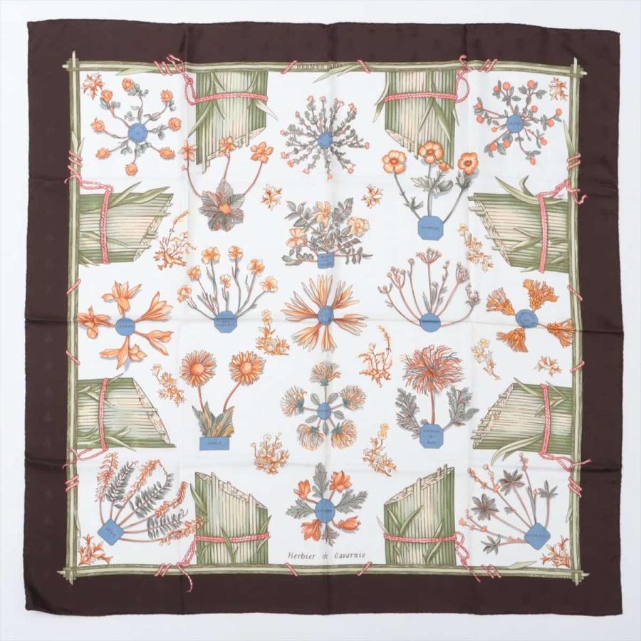 エルメス カレ90 Herbier de Gavarnie ガヴァルニー圏谷の押し花 スカーフ シルク ブラウン :A1079600:ALLU  Yahoo!ショップ - 通販 - Yahoo!ショッピング