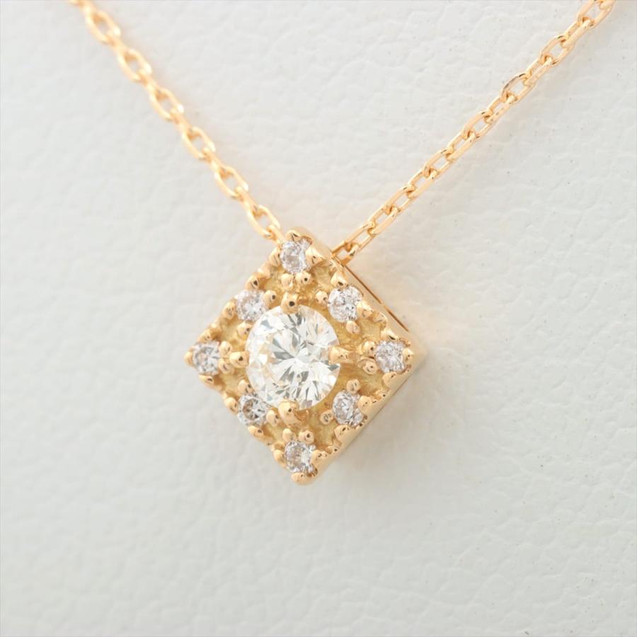 ヴァンドーム青山 ダイヤ ネックレス K18(YG) 1.1g 0.11 : a1761820  