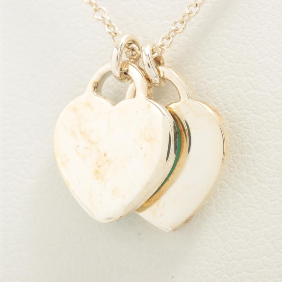 ティファニー リターントゥティファニー ミニダブルハートタグ