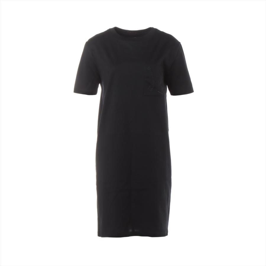 HERMES】エルメスシェーヌダンクルコットンワンピース