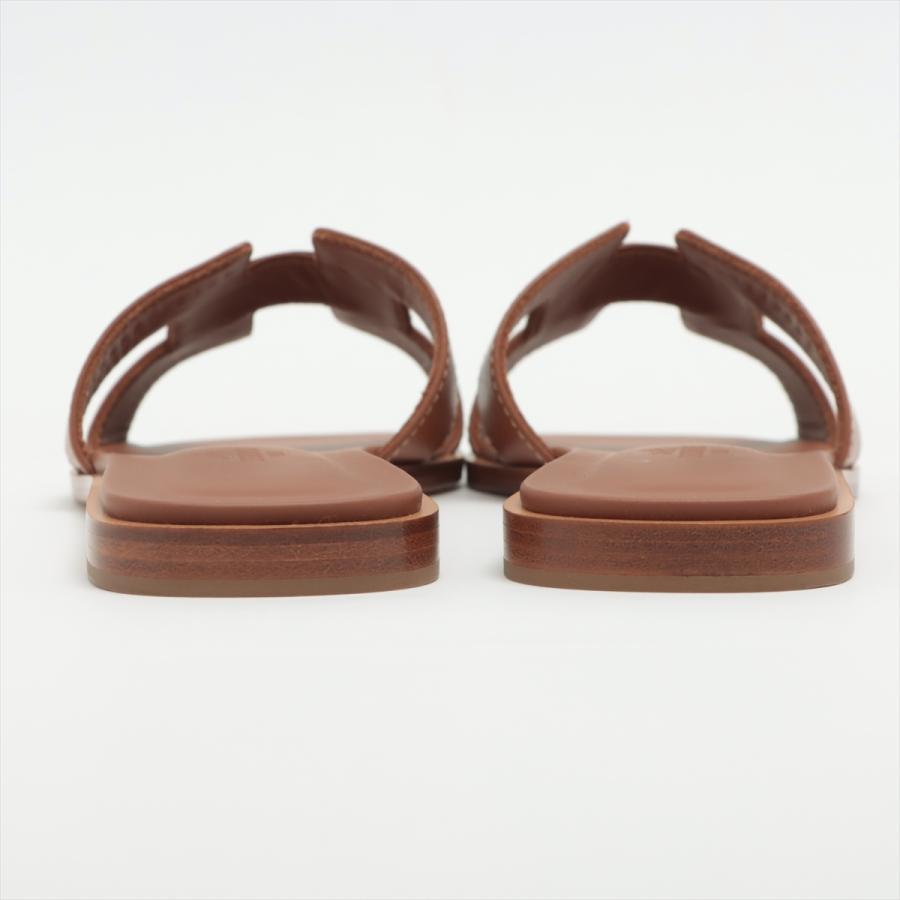 エルメス オラン レザーサンダル 36