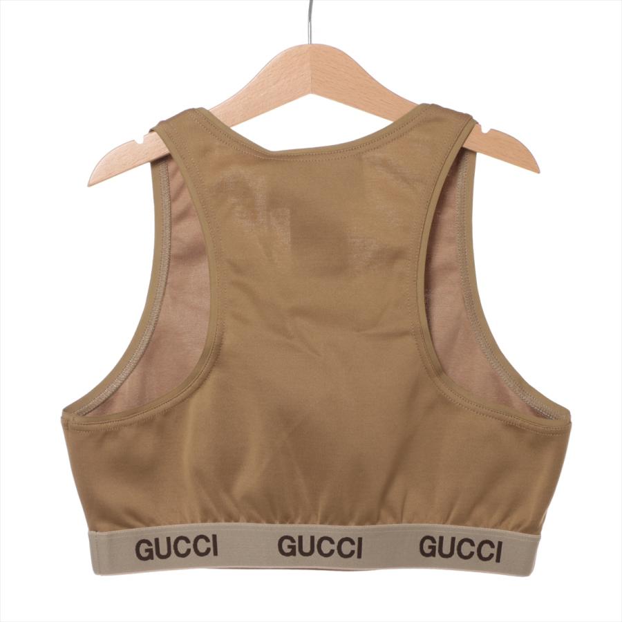 グッチ×ノースフェイス コットン×ナイロン タンクトップ S レディース  