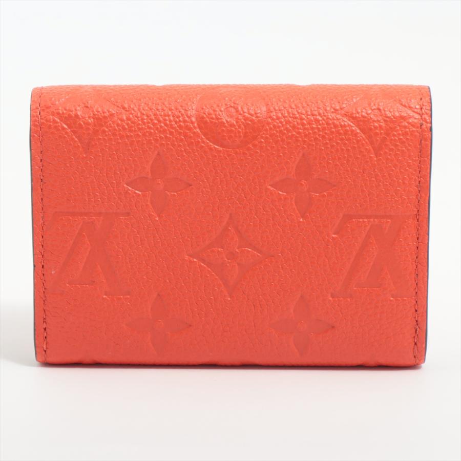 ヴィトン モノグラムアンプラント ポルトモネ・ロザリ M82393 オレンジ