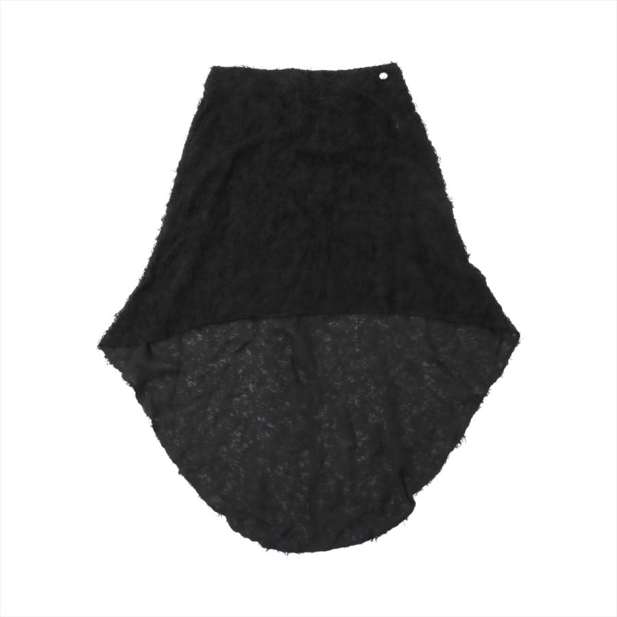 シャネル ココボタン 22A ウール×シルク スカート 42 レディース  