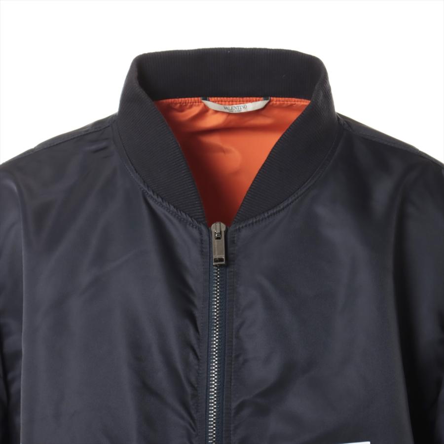 ヴァレンティノ 19SS ナイロン ブルゾン I48 メンズ ネイビー ヴァレンティノ 19SS ナイロン ブルゾン I48 メンズ ネイビー