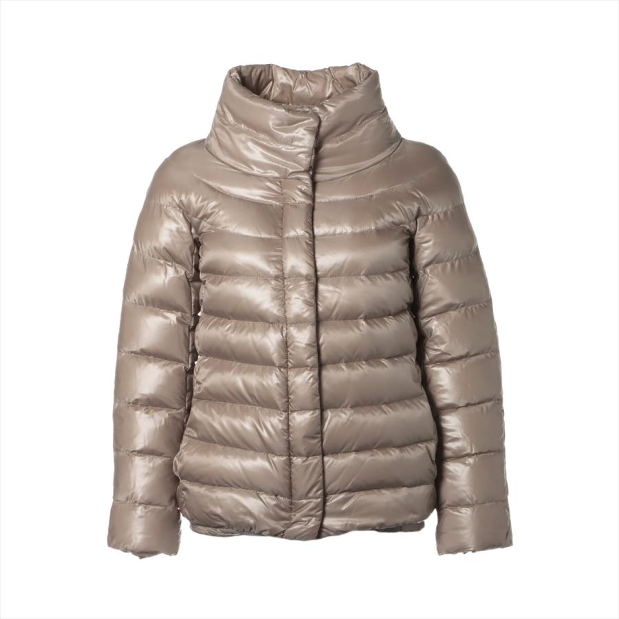 ヘルノ ナイロン ダウンジャケット 10A キッズ グレー PI0003G-12017  