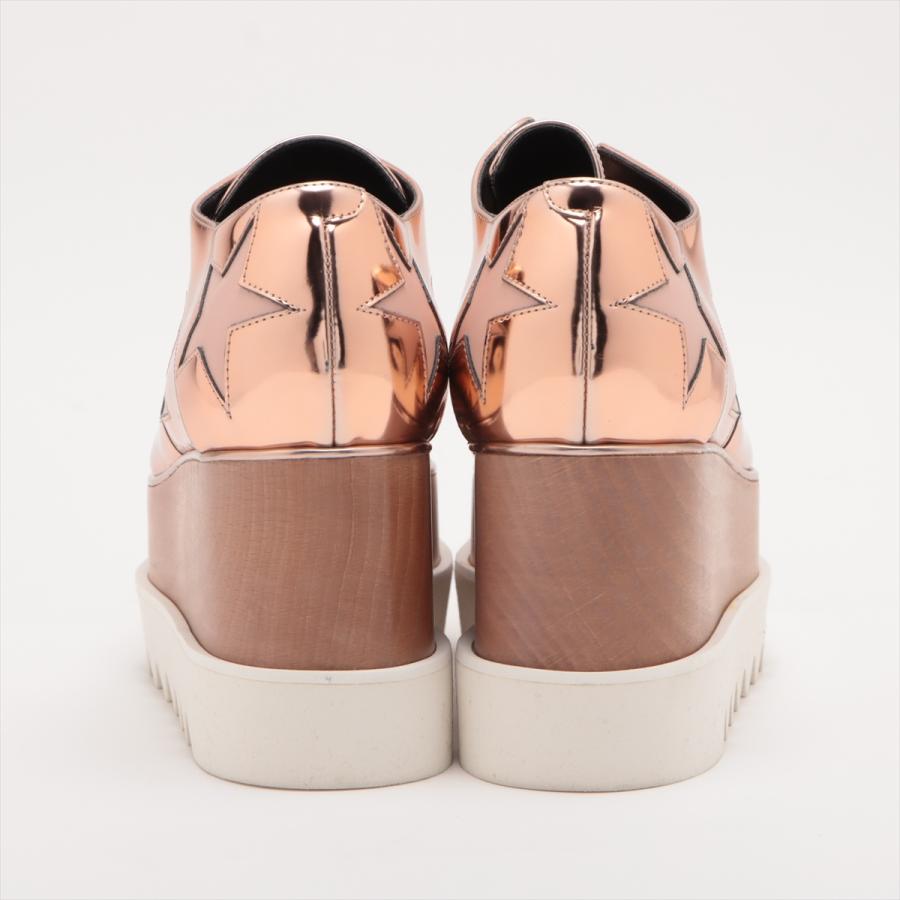 ステラマッカートニー　フェイクレザースニーカー　ピンクゴールド ステラマッカートニーフェイクレザースニーカーピンクゴールド