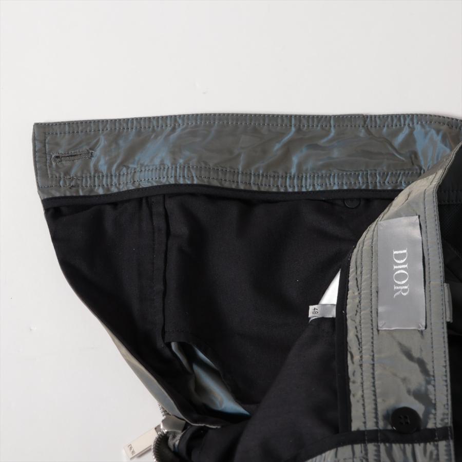 ディオールオム 19SS ナイロン カーゴパンツ 48 グレー ナイロンパンツ 