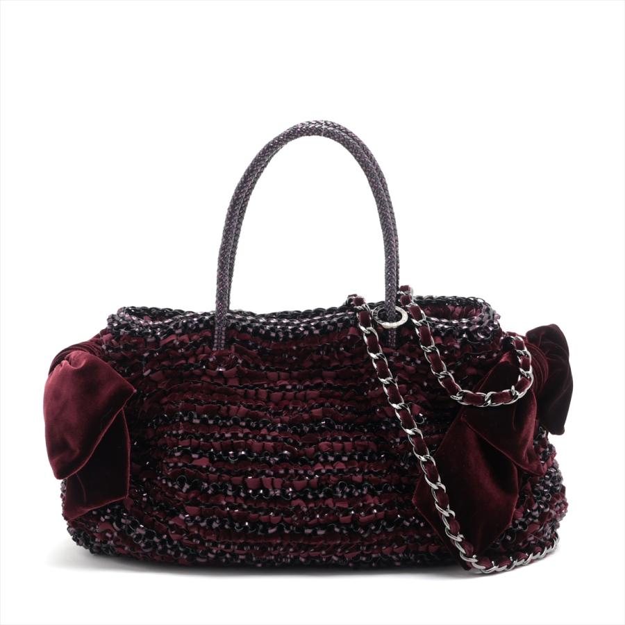 アンテプリマワイヤーバッグボルドー