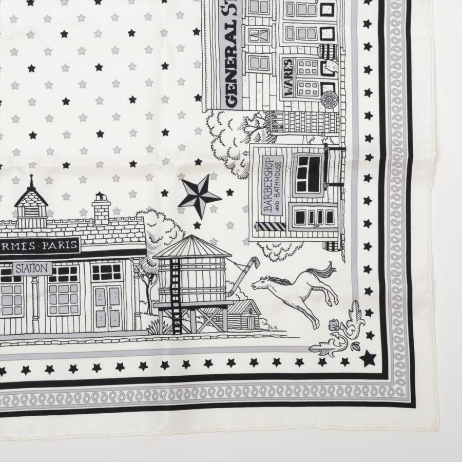 エルメス カレ55 Hermes Paris Station Bandana エルメス パリ 