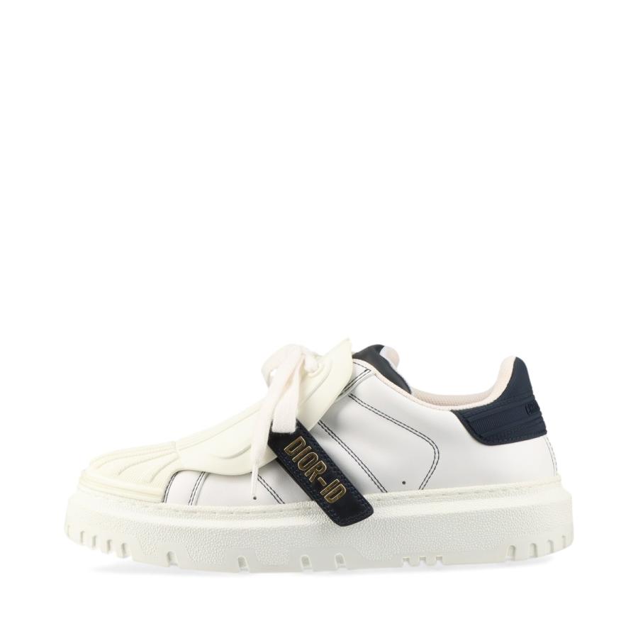 クリスチャンディオール DIOR-ID レザー×ラバー スニーカー 36 1/2 