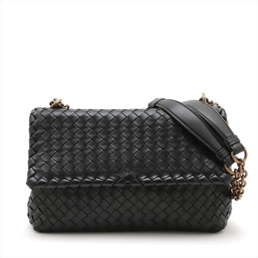 ボッテガヴェネタ イントレチャート オリンピア レザー チェーン  