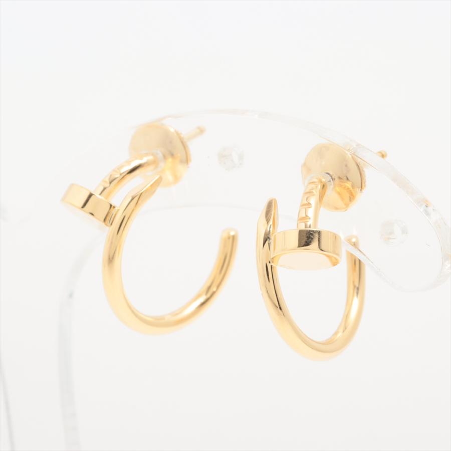 カルティエ ジュスト アンクル ピアス 片耳 750YG