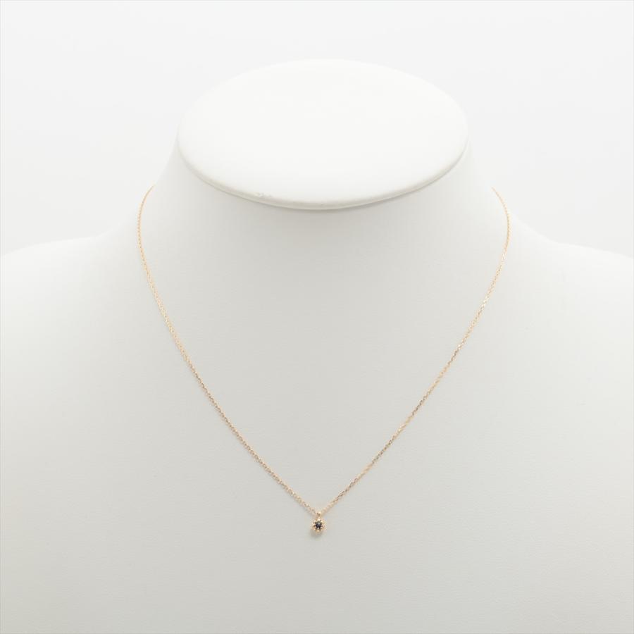 エテ サファイア ネックレス K18(YG) 1.0g : a3103233 : ALLU Yahoo 