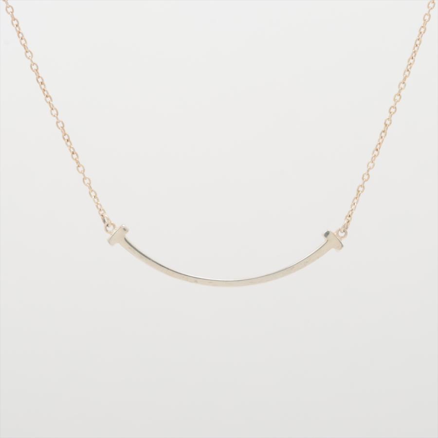 ティファニー Tスマイル スモール ネックレス 925 2.2g シルバー  