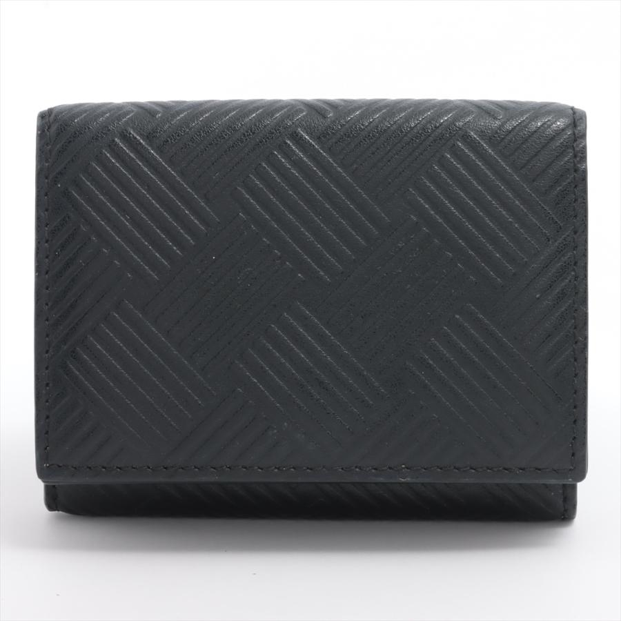 ボッテガヴェネタ イントレチャート レザー コンパクトウォレット  