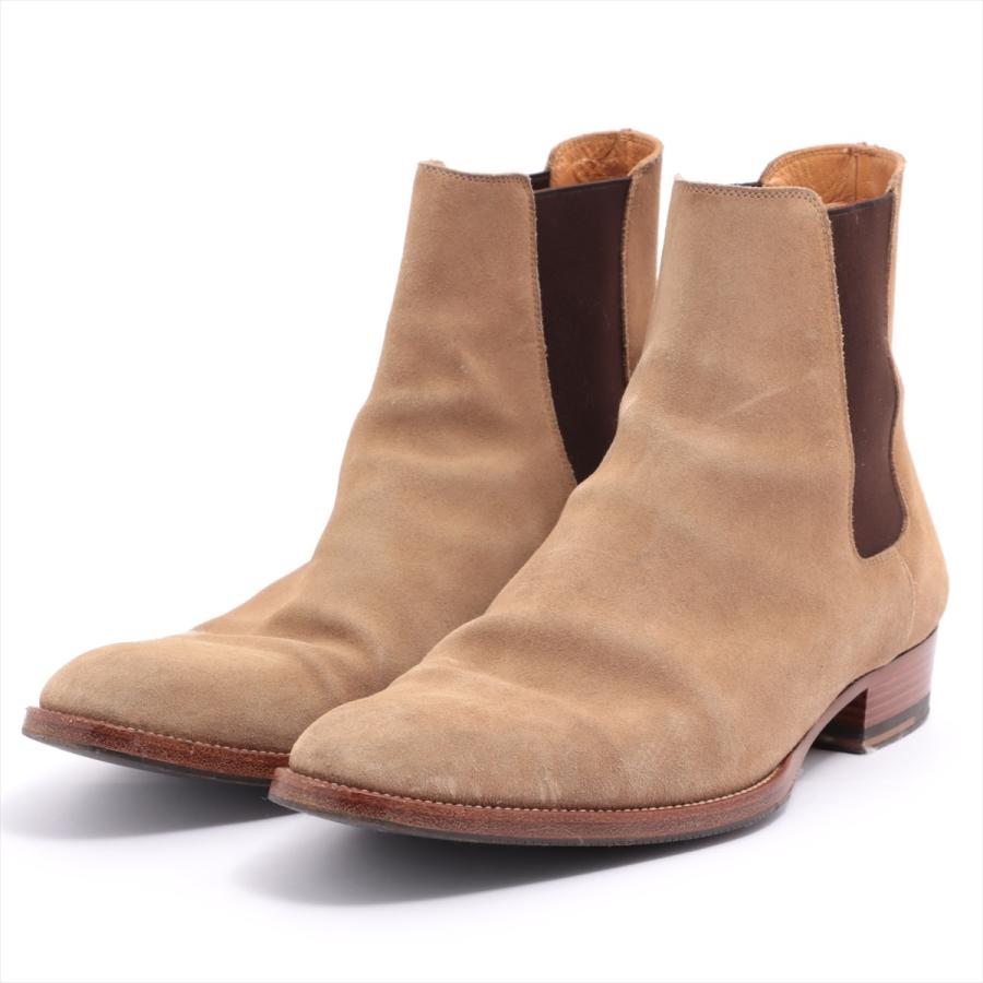 サンローランパリ スエード サイドゴアブーツ 42 メンズ ベージュ Ax0000 Allu Yahoo ショップ 通販 Yahoo ショッピング