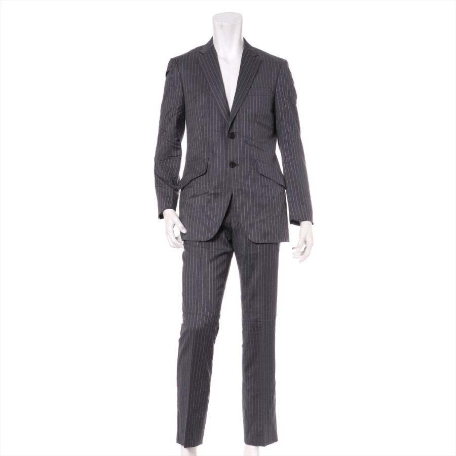 Paul Smith ポールスミス ウール セットアップ M メンズ グレー スーツ 