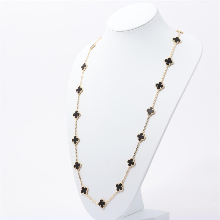 新しく着き ヴァンクリーフ アーペル Van Cleef Arpels ヴィンテージアルハンブラ モチーフ ネックレス 750yg レディースアクセサリー Www Solidarite Numerique Fr