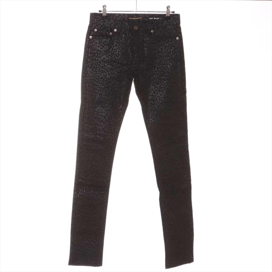 サンローランパリ 13年 コットン ポリウレタン デニムパンツ 25 レディース ブラック Ou Allu Yahoo ショップ 通販 Yahoo ショッピング