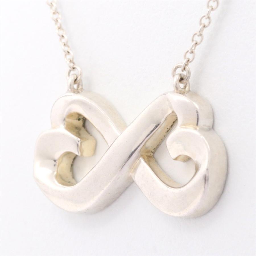 ティファニー ダブルラビングハート ネックレス 925 4 4g シルバー Ow Allu Yahoo ショップ 通販 Yahoo ショッピング