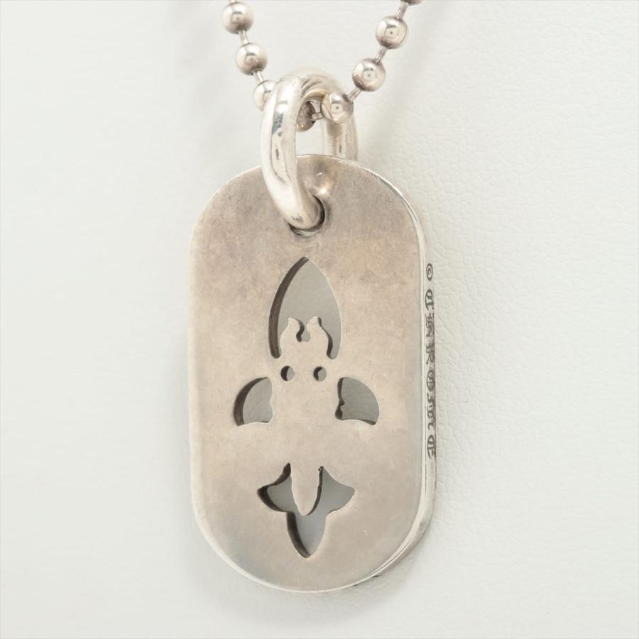 クロムハーツ】ダガーカットアウトドックタグ ラージ&ボールチェーン