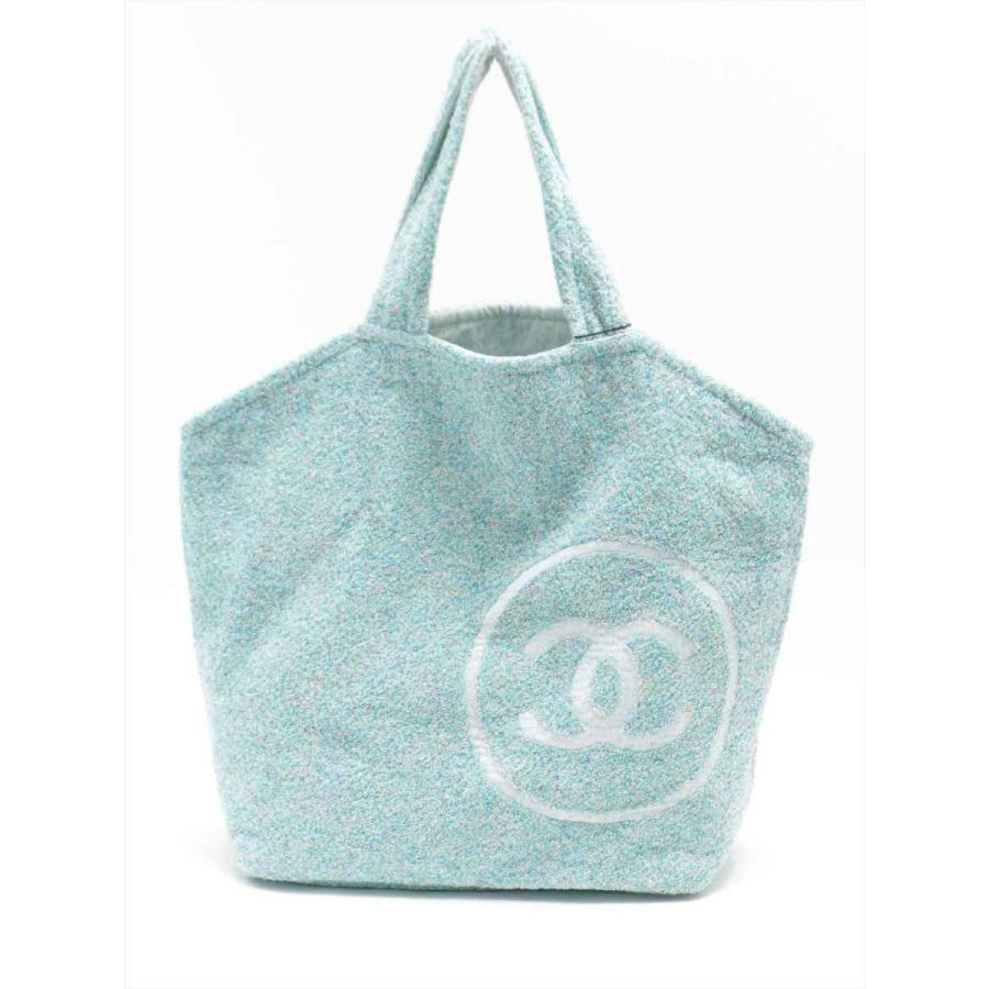 CHANEL シャネル ココマーク パイル トートバッグ ビーチバッグ CHANEL シャネル ココマーク パイル トートバッグ ビーチバッグ