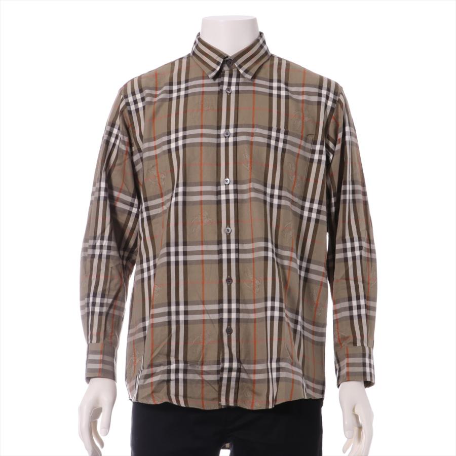 バーバリーズ コットン チェックシャツ L メンズ カーキ ノバチェック Yy Allu Yahoo ショップ 通販 Yahoo ショッピング