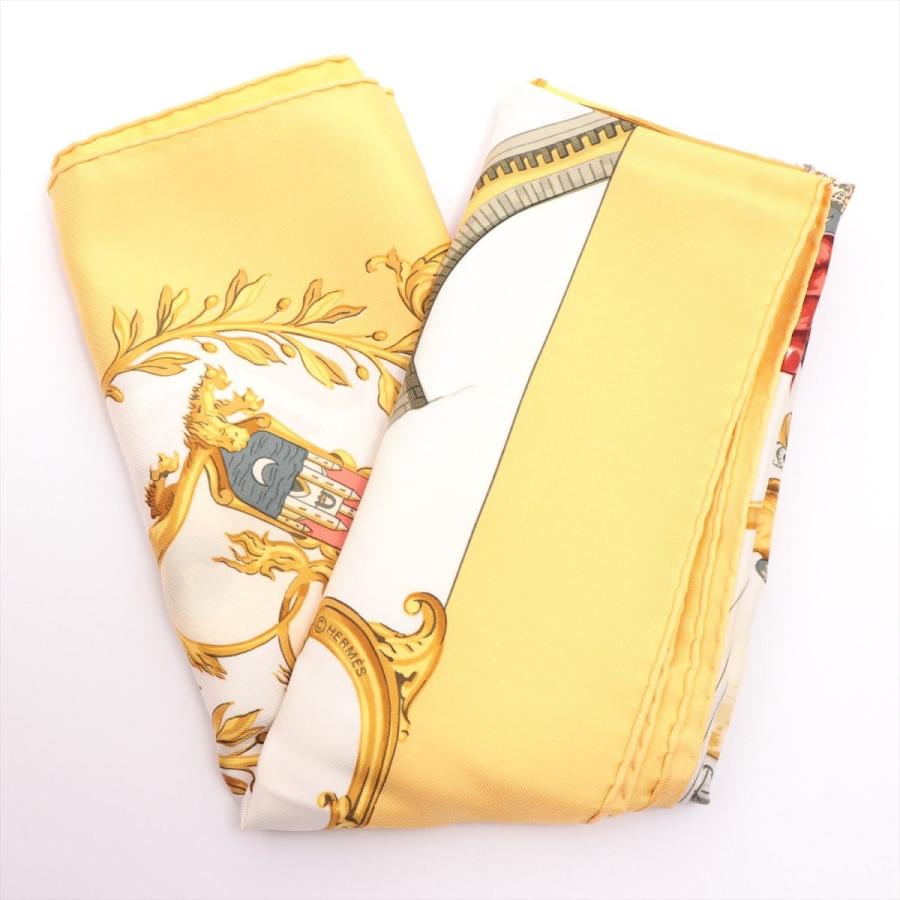 エルメス カレ90 スカーフ シルク イエロー BORDEAUX PORTE OCEANE ボルドー都市の入口 :YZ018057:ALLU  Yahoo!ショップ - 通販 - Yahoo!ショッピング