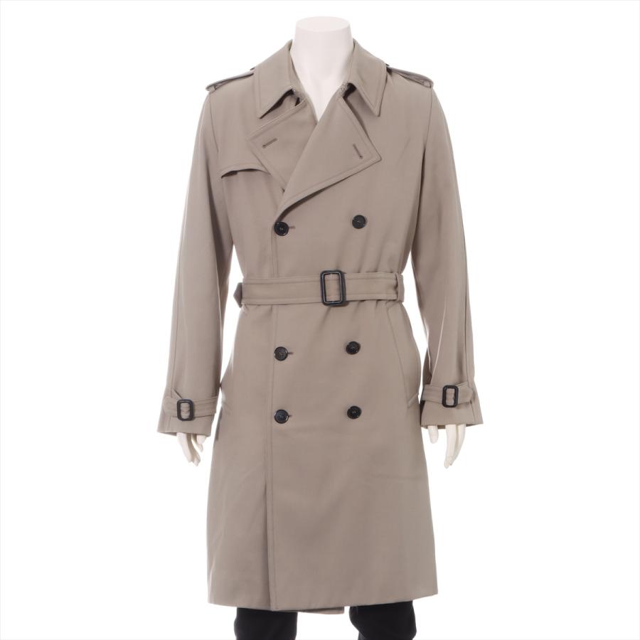 サンローランパリ 14年 ウール ポリエステル トレンチコート 46 メンズ ベージュ Zz Allu Yahoo ショップ 通販 Yahoo ショッピング